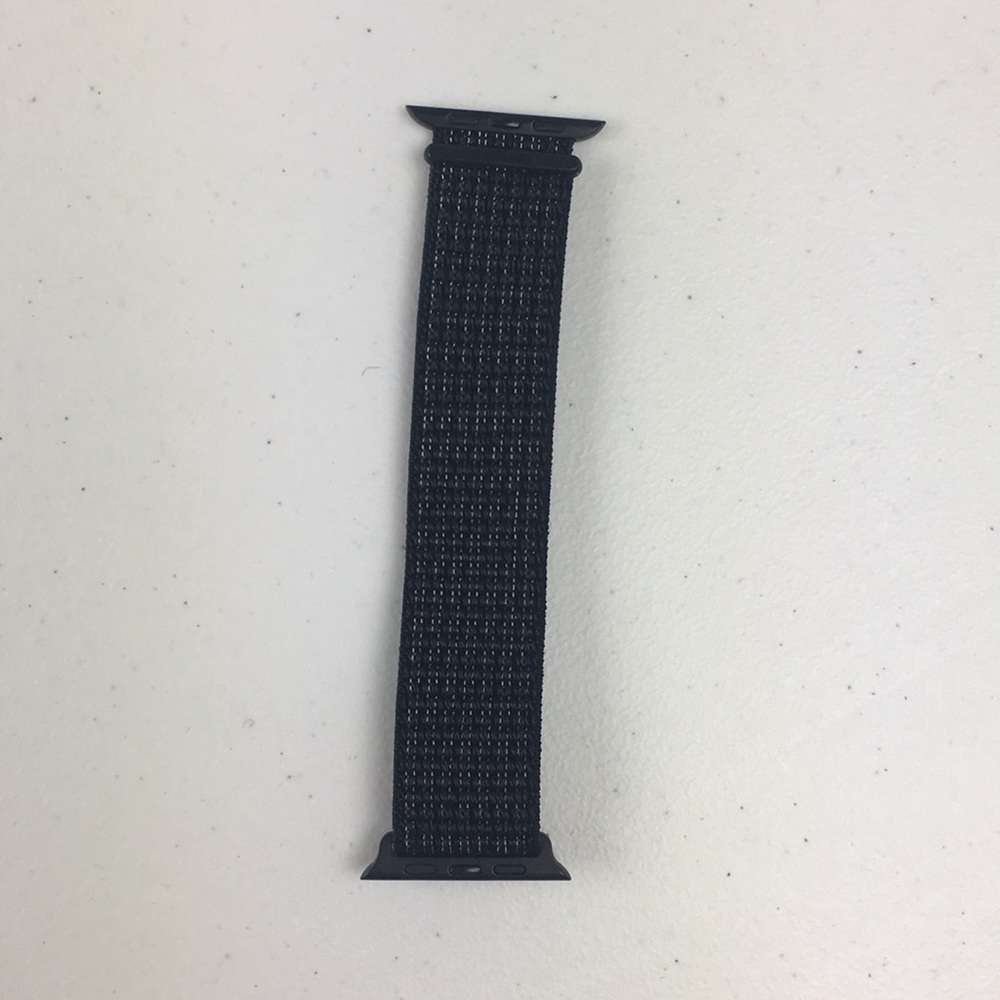Breathable Nylon Band for Apple Watch Black